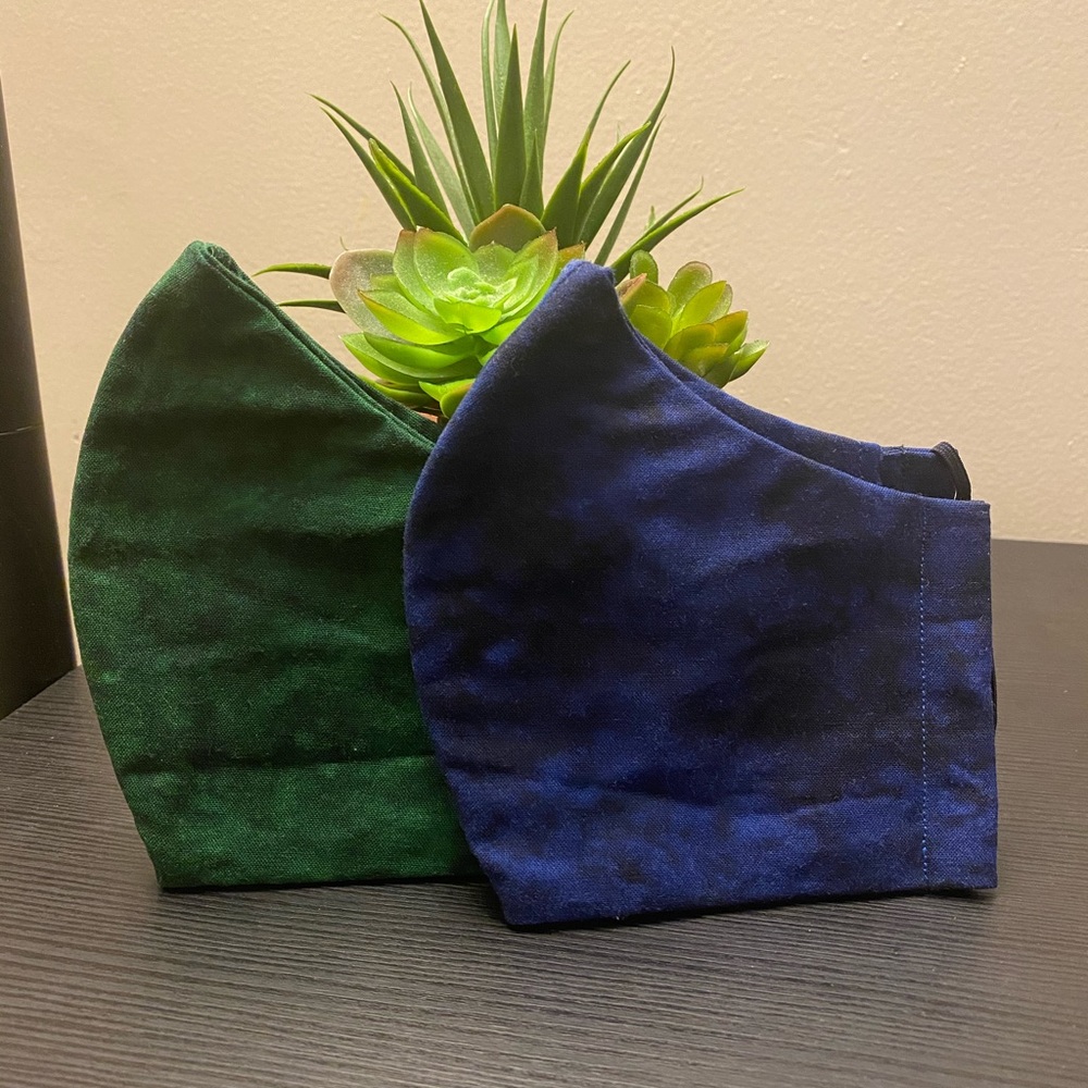 Handmade facemasks (set of 2)